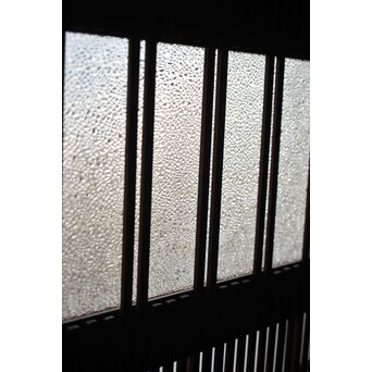 障子枠付 変則格子戸　L1027 