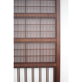 障子枠付 変則格子戸　L1027 