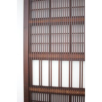 障子枠付 変則格子戸　L1027 