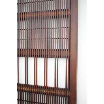 障子枠付 変則格子戸　L1027 