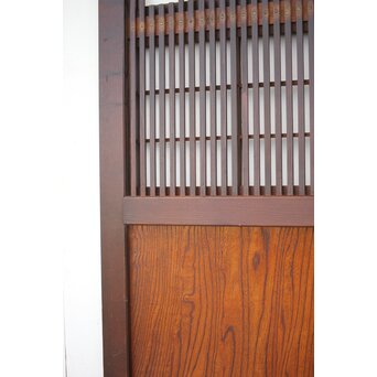 障子枠付 変則格子戸　L1027 