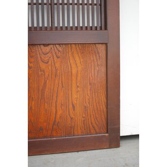 障子枠付 変則格子戸　L1027 