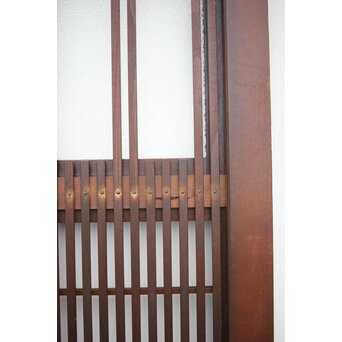 障子枠付 変則格子戸　L1027 