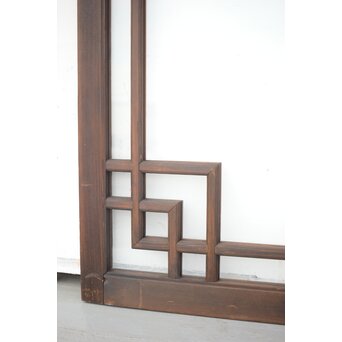 アールデコ調　クリア硝子戸/窓 2枚1組　GD1283Y 