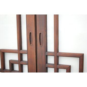 アールデコ調　クリア硝子戸/窓 2枚1組　GD1283Y 