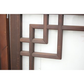 アールデコ調　クリア硝子戸/窓 2枚1組　GD1283Y 