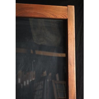 欅クリアガラス大型硝子戸 2枚1組　GD1284 