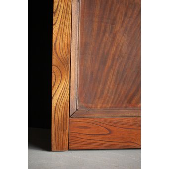 欅クリアガラス大型硝子戸 2枚1組　GD1284 