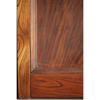 欅クリアガラス大型硝子戸 2枚1組　GD1284 