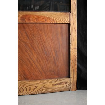 欅クリアガラス大型硝子戸 2枚1組　GD1284 