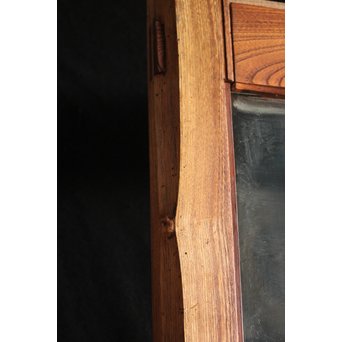 欅クリアガラス大型硝子戸 2枚1組　GD1284 