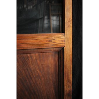 欅クリアガラス大型硝子戸 2枚1組　GD1284 