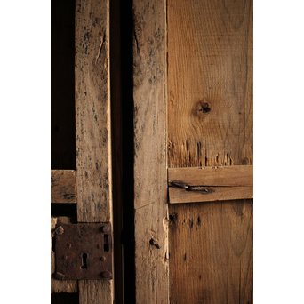 洋材 アンティーク門扉 2枚1組　W989Y 