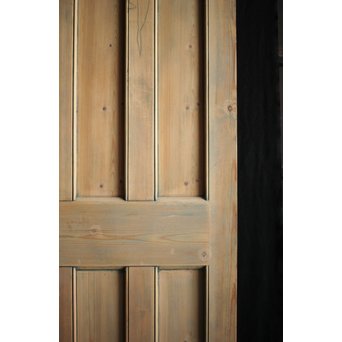 イギリスアンティーク パインドア　B988 