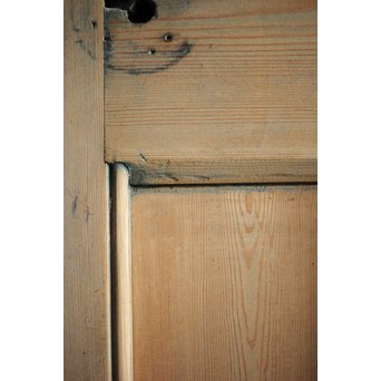 イギリスアンティーク パインドア　B988 