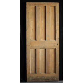 イギリスアンティーク パインドア　B988