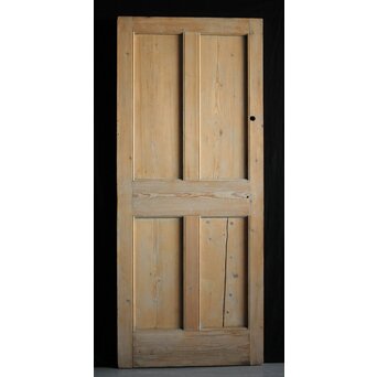 イギリスアンティーク パインドア　B989 