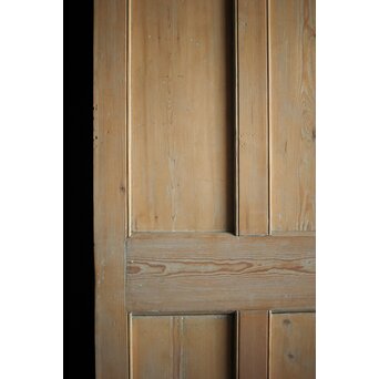 イギリスアンティーク パインドア　B989 