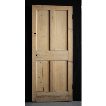 イギリスアンティーク パインドア　B989