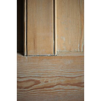 イギリスアンティーク パインドア　B989 