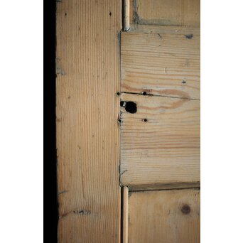 イギリスアンティーク パインドア　B989 