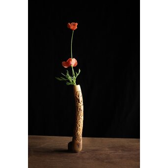 骨煙管入/一輪挿し/花生　U217