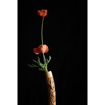 骨煙管入/一輪挿し/花生　U217 