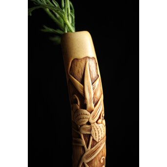 骨煙管入/一輪挿し/花生　U217 