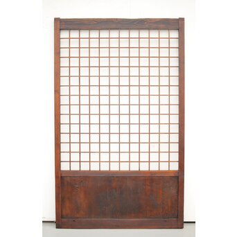 障子升格子の蔵戸　W990