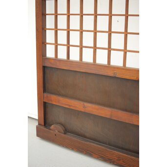 障子升格子の蔵戸　W990 