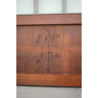 総欅 ガラス格子蔵戸　W991 