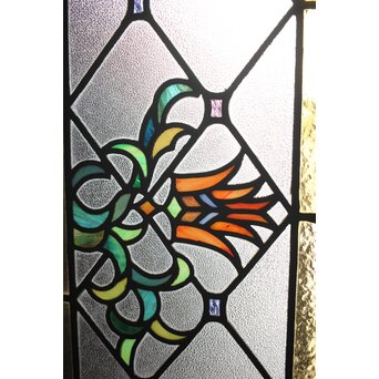 ステンドグラス 花　GD1285Y 