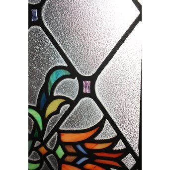 ステンドグラス 花　GD1285Y 