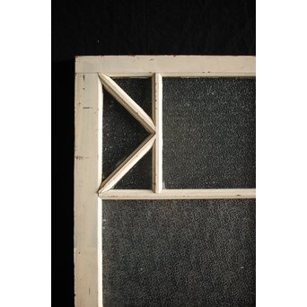 幾何学組子 白いガラス建具　GD1286 