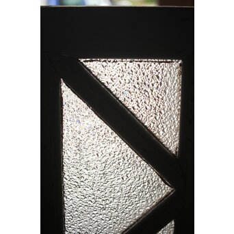 幾何学組子 白いガラス建具　GD1286 