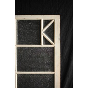 幾何学組子 白いガラス建具　GD1286 