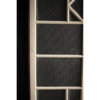 幾何学組子 白いガラス建具　GD1286 