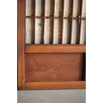 大福帳の障子戸　F225 