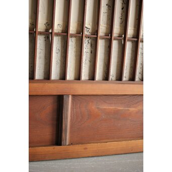 大福帳の障子戸　F225 