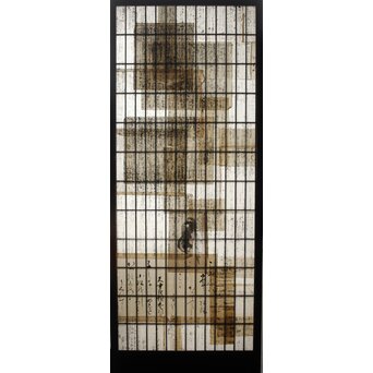 大福帳の障子戸　F225 