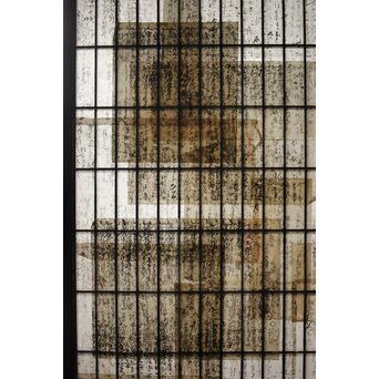 大福帳の障子戸　F225 