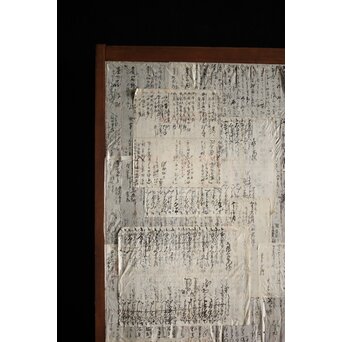 大福帳の障子戸　F225 