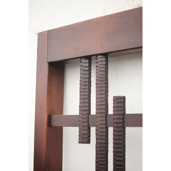 名栗格子のくぐり戸　L1028Y 