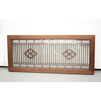 両面ガラス 小型組子欄間　R2561