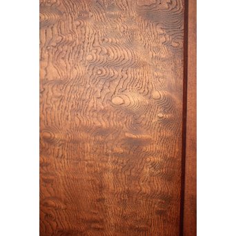 玉杢腰板 組子格子建具 2枚1組　L1029Y 