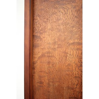 玉杢腰板 組子格子建具 2枚1組　L1029Y 