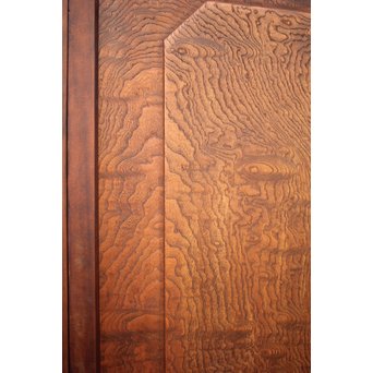 玉杢腰板 組子格子建具 2枚1組　L1029Y 