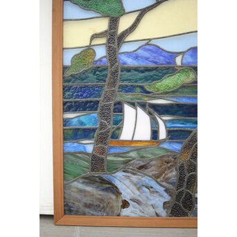 松 ステンドガラス　GD1288 