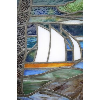 松 ステンドガラス　GD1288 