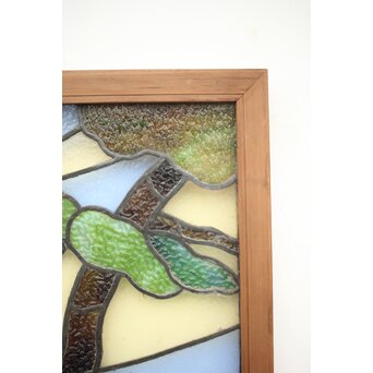 松 ステンドガラス　GD1288 